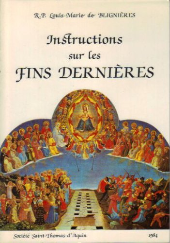 Stock image for Instructions sur les fins dernires for sale by medimops