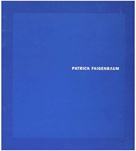 Beispielbild fr Patrick Faigenbaum zum Verkauf von LiLi - La Libert des Livres