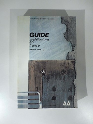 Beispielbild fr Guide architecture en France, 1945-1983 (French Edition) zum Verkauf von Wonder Book