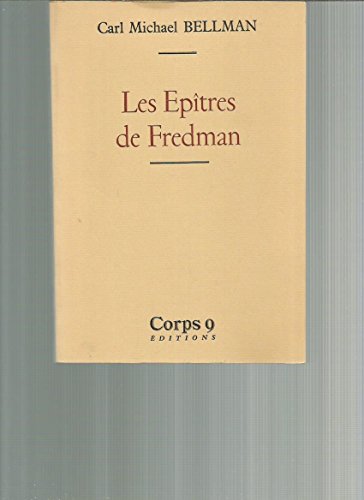 Imagen de archivo de Les Epitres De Fredman a la venta por RECYCLIVRE