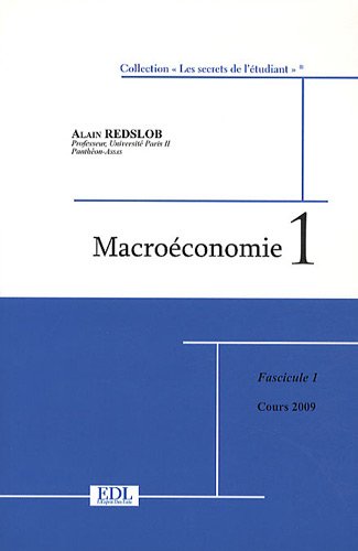 9782904881855: Macroconomie 1: 2 volumes
