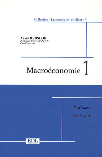 Stock image for Macroconomie 1 : 2 volumes for sale by medimops