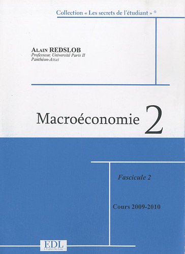 Beispielbild fr Macroconomie 2 : Fascicules 1 et 2 en 2 volumes zum Verkauf von medimops