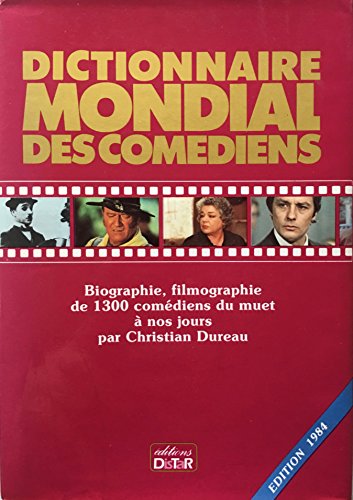 Beispielbild fr Dictionnaire mondial des comdiens zum Verkauf von medimops