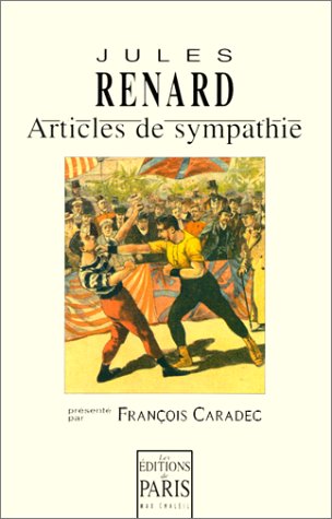 9782905291424: Articles de sympathie (Littérature) (French Edition)