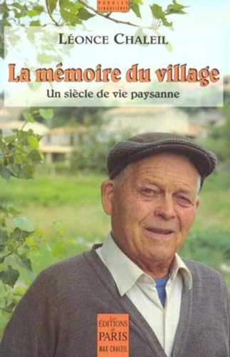 9782905291752: La mmoire du village: Souvenirs