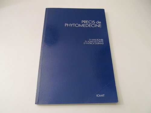 Imagen de archivo de Prcis de phytomdecine a la venta por A TOUT LIVRE