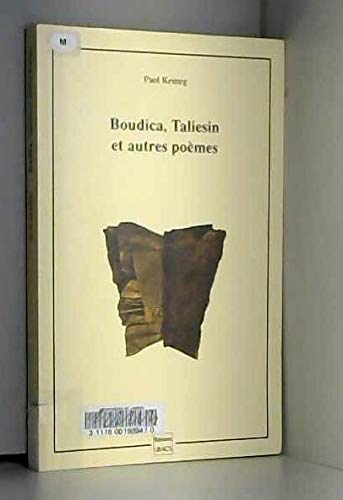9782905373380: Boudica, taliesin : et autres poemes