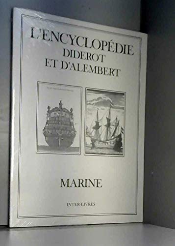 Imagen de archivo de Encyclopdie Diderot , d'Alembert : marine a la venta por medimops