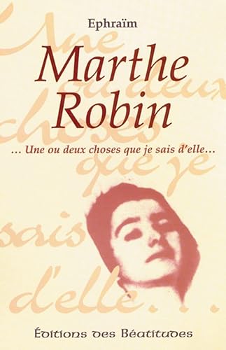 Stock image for Marthe-une ou deux choses que je sais d'elle- for sale by Librairie Th  la page