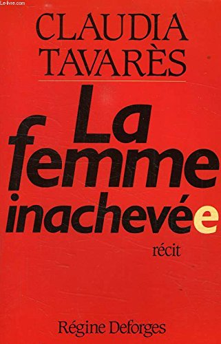 9782905538239: La femme inacheve