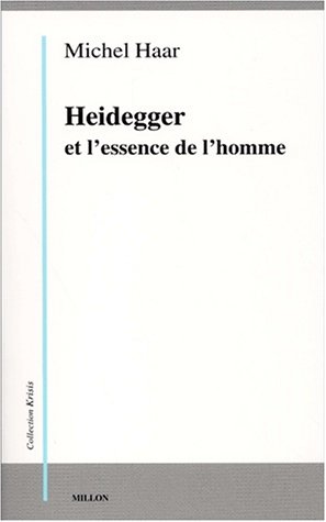 Stock image for HEIDEGGER ET L'ESSENCE DE L'HOMME for sale by Books From California