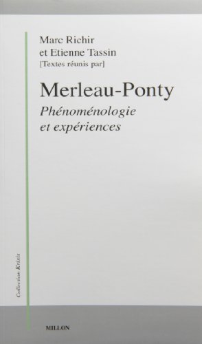 9782905614681: Merleau-Ponty, phnomnologie et expriences