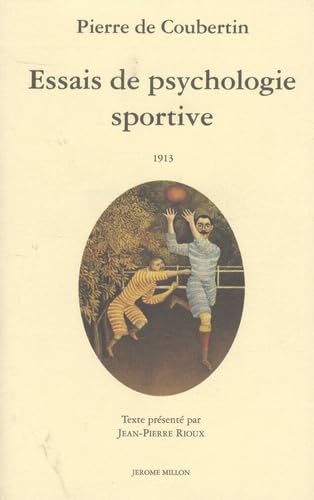 Stock image for Essais de psychologie sportive, 1913 for sale by Ammareal