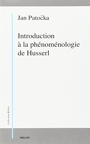 Beispielbild fr Introduction  La Phnomnologie De Husserl zum Verkauf von RECYCLIVRE