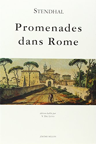 Imagen de archivo de Corpus Des Voyages De Stendhal. Vol. 1. Promenades Dans Rome a la venta por RECYCLIVRE