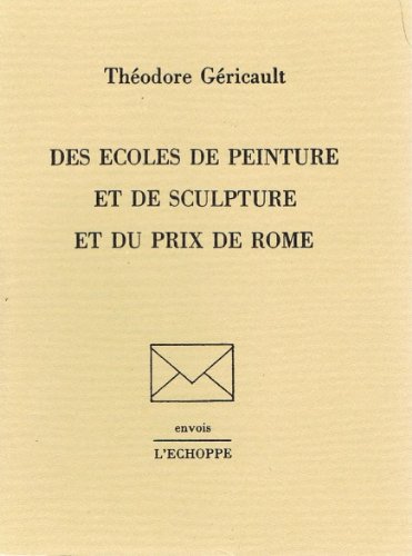 Beispielbild fr Des coles de peinture et de sculpture et du prix de Rome zum Verkauf von Les Kiosques