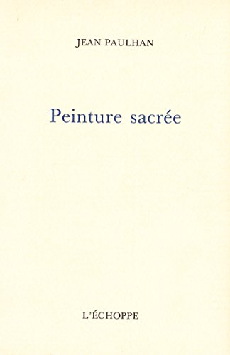 Imagen de archivo de Peinture sacre?e (French Edition) a la venta por deric