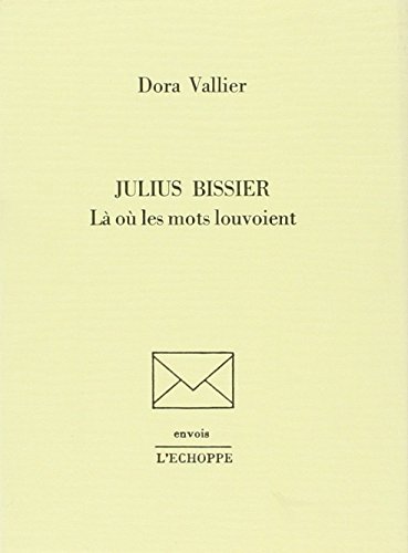 Beispielbild fr Julius Bissier: La ou les Mots Louvoient zum Verkauf von Ammareal