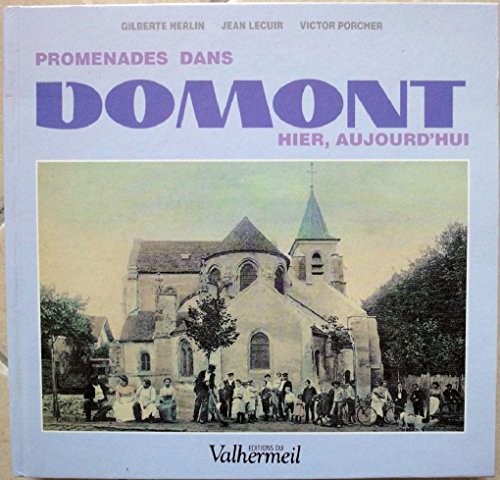 Imagen de archivo de Promenades dans Domont : Hier, aujourd'hui a la venta por Ammareal