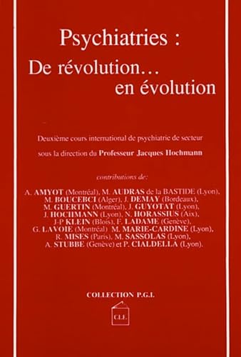 9782905709035: Psychiatries: Revolution..