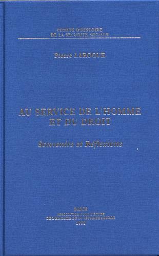 Stock image for Au Service De L'homme Et Du Droit : Souvenirs Et Rflexions for sale by RECYCLIVRE