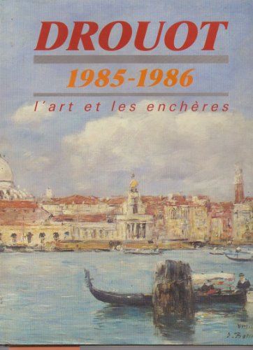 DROUOT 1985-1986 l'art et les encherches en France