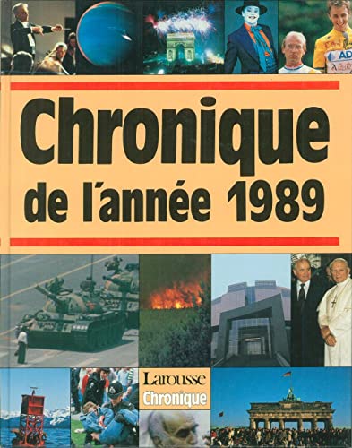 Stock image for Chronique de l'anne 1989 for sale by Ammareal