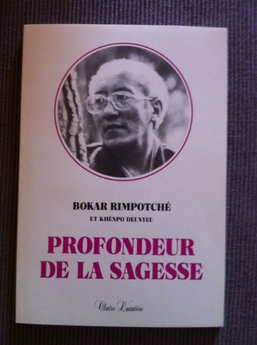 Stock image for Profondeur de la sagesse for sale by medimops
