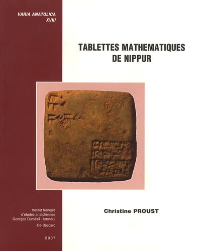 9782906053922: Tablettes mathmatiques de Nippur