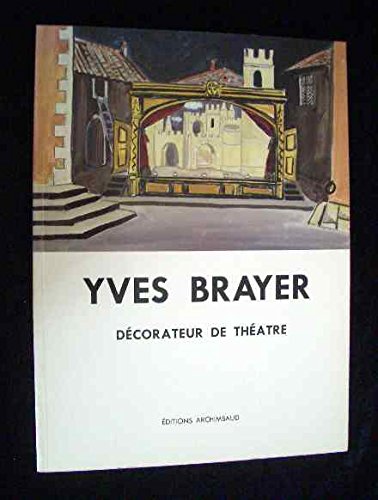 Yves Brayer Decorateur de Theatre Stage Designer,