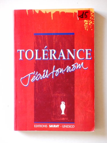 9782906337251: TOLERANCE J'ECRIS TON NOM