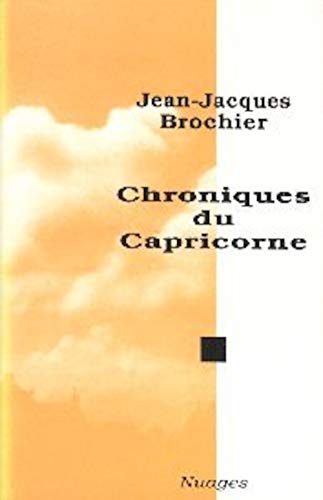Stock image for Chroniques du Capricorne : 1977-1983 for sale by medimops