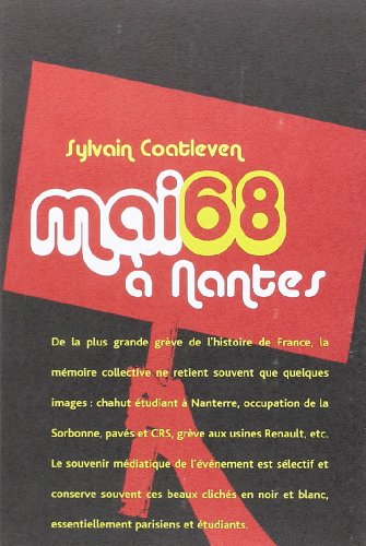 Stock image for Mai 68  Nantes for sale by RECYCLIVRE