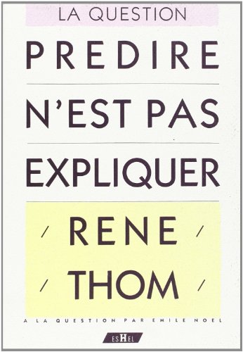 Imagen de archivo de Prdire N'est Pas Expliquer a la venta por RECYCLIVRE