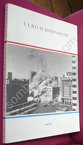 Ulrich Horndash (French Edition) (9782906732186) by BruÌˆderlin, Markus