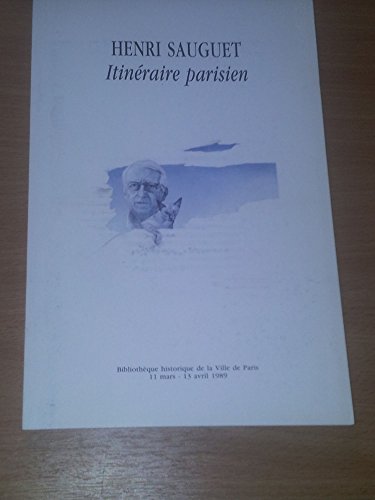 Imagen de archivo de Henri Sauguet, Itinraire parisien a la venta por Okmhistoire