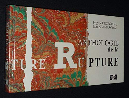 Stock image for Anthologie De La Rupture for sale by RECYCLIVRE