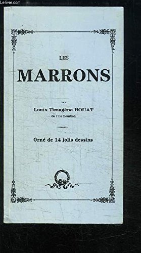 9782907017022: Les marrons (French Edition)