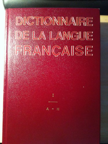 Stock image for Dictionnaire de la langue franaise for sale by medimops