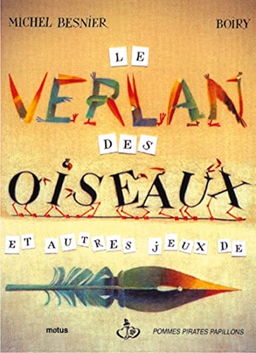 9782907354394: Le verlan des oiseaux et autres jeux de plume