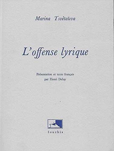 Stock image for L'offense lyrique for sale by medimops