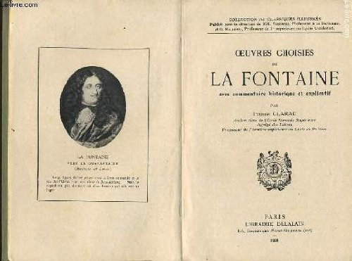 Beispielbild fr Fables de la Fontaine : 23 fables choisies zum Verkauf von medimops