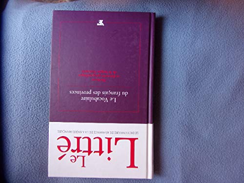 Imagen de archivo de Le vocabulaire du franais des provinces. Richesses et diversit gographique de la langue franaise a la venta por Tamery