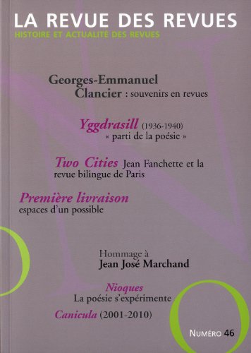 La Revue des revues - numÃ©ro 46 (46) (9782907702553) by Collectif