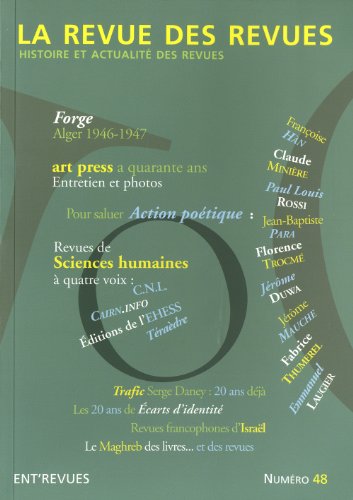 Beispielbild fr La Revue des revues - num ro 48 (48) [Paperback] Collectif zum Verkauf von LIVREAUTRESORSAS