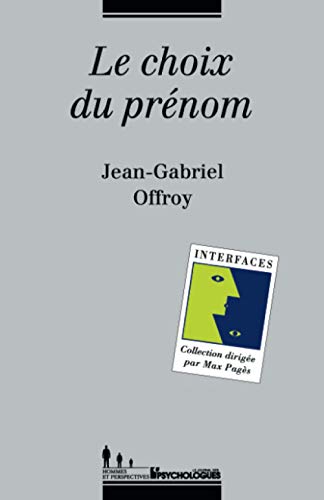 9782907713412: Le choix du prnom