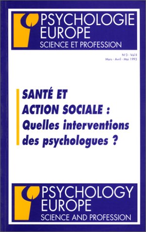 Beispielbild fr SANTE ET ACTION SOCIALE zum Verkauf von Chapitre.com : livres et presse ancienne