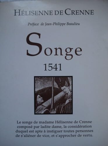 Stock image for SONGE, 1541. for sale by Ammareal