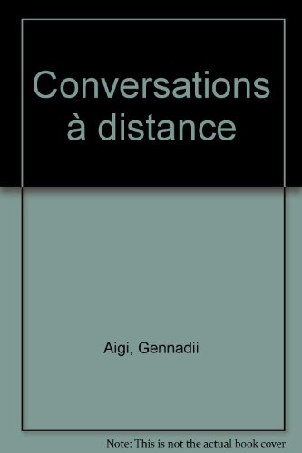 9782908024630: Conversations  distance